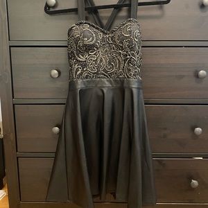 Leather and lace dress (2 for $20!!)